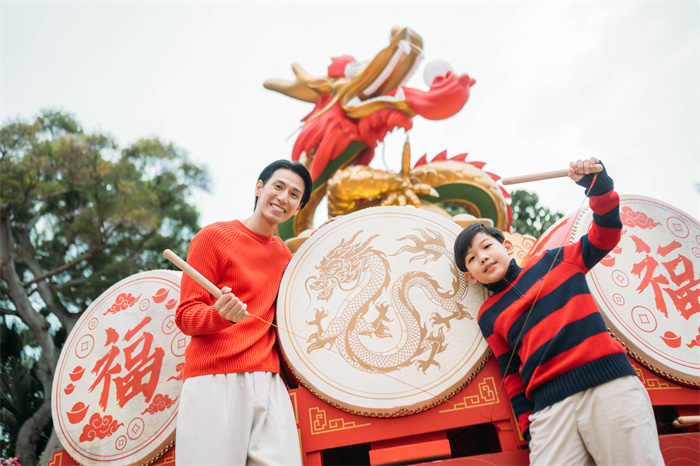 香港海洋公园推出“团园贺年2024”活动迎新春(图2)
