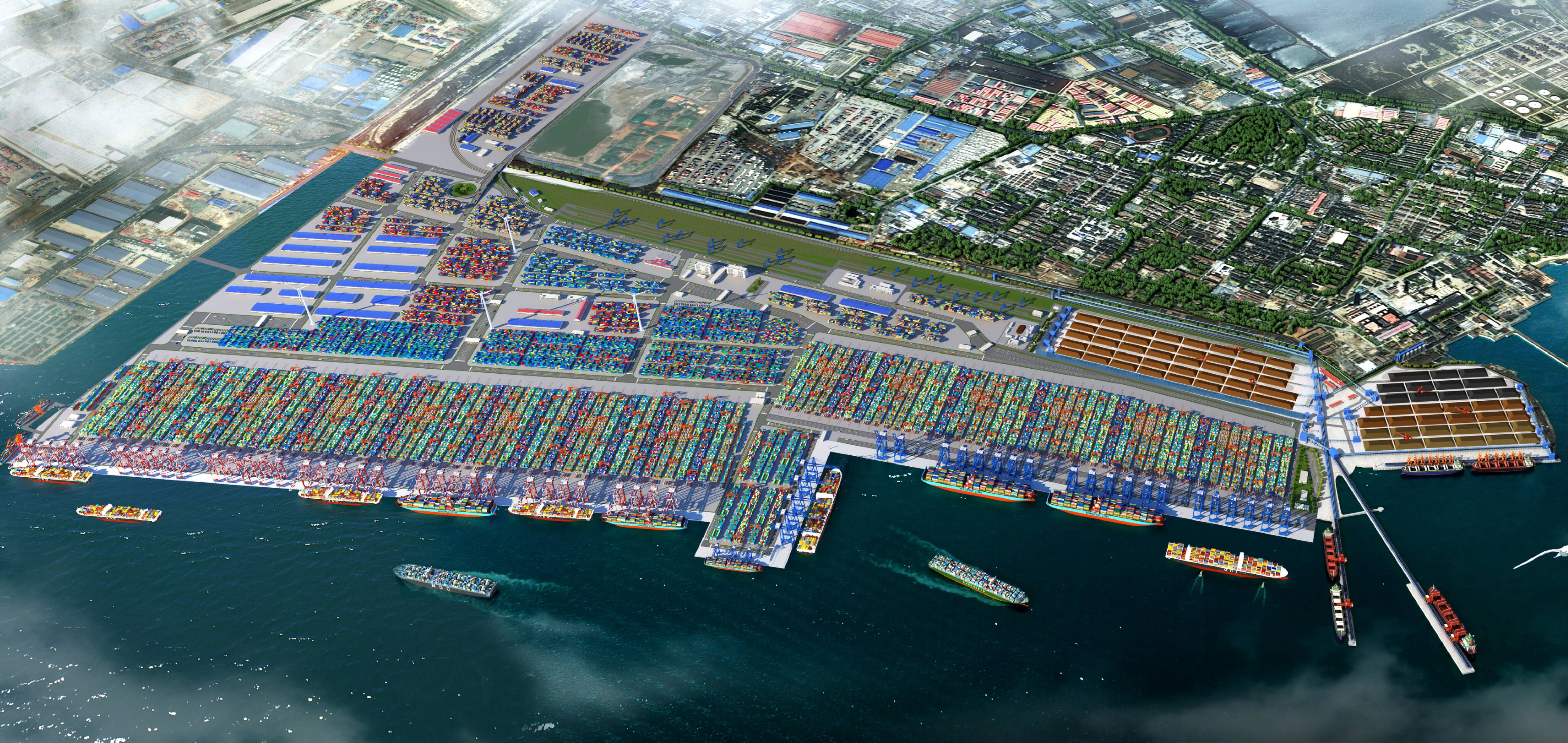 总投资934亿元！山东港口2025年世界级海洋港口群建设（青岛）建成项目投产暨新项目开工仪式举行(图2)