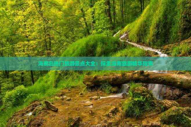 海南岛热门旅游景点大全：探索海南旅游精华指南(图4)