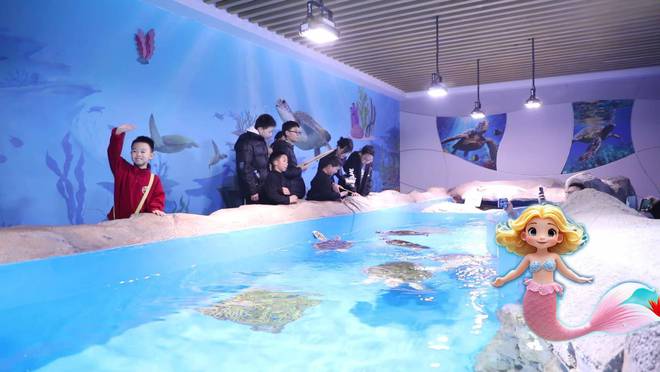 德州海洋馆AI奇遇记丨小美人鱼乐乐的梦幻导览(图6)