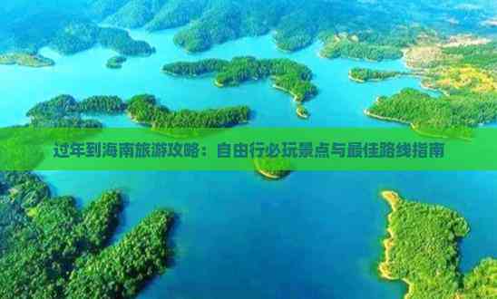 过年到海南旅游攻略：自由行必玩景点与更佳路线指南(图4)