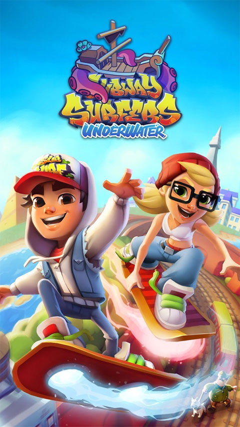 Subway Surf（地铁跑酷海底世界版本）(图3)