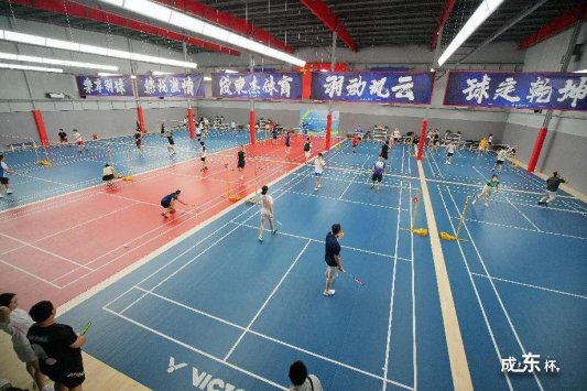 第一届“成东杯”羽毛球双打王邀请赛暨成东羽毛球馆开业仪式圆满举行(图2)