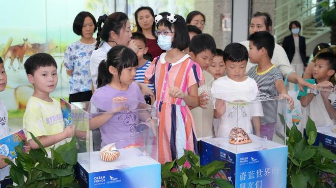 暑期在南京图书馆探秘海底世界(图1)