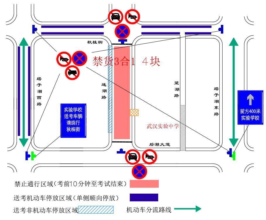 重要！武汉交警发布2025年高考出行提示(图11)