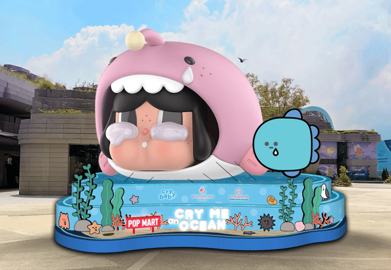 CRYBABY“泪流成海”主题活动展启幕登陆圣淘沙名胜世界新加坡海洋馆(图2)