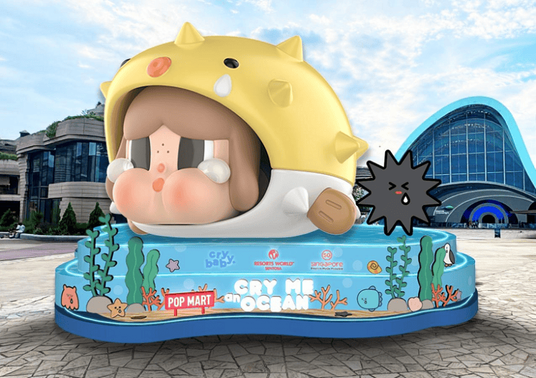 CRYBABY“泪流成海”主题活动展启幕登陆圣淘沙名胜世界新加坡海洋馆(图3)