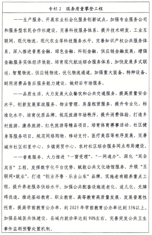 省委、省政府印发《山东省质量强省建设纲要(图2)